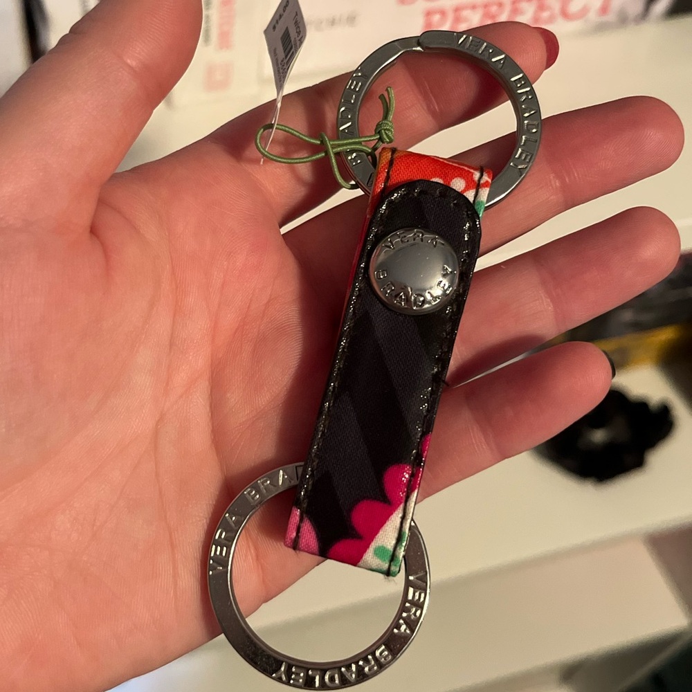 Vera Bradley “Twice as Nice” Keychain